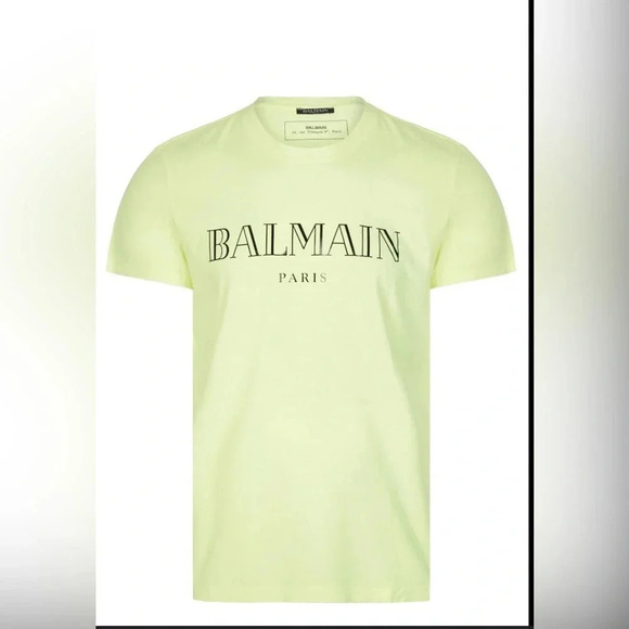 ! BALMAIN PARIS LOGO TEE - Picture 1 of 7